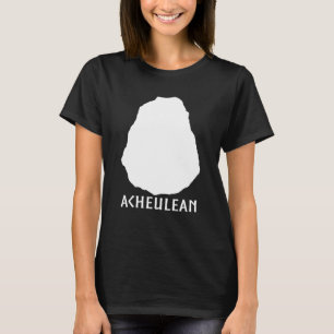 Camiseta Hist Humano da Antropologia Ax Acheulean