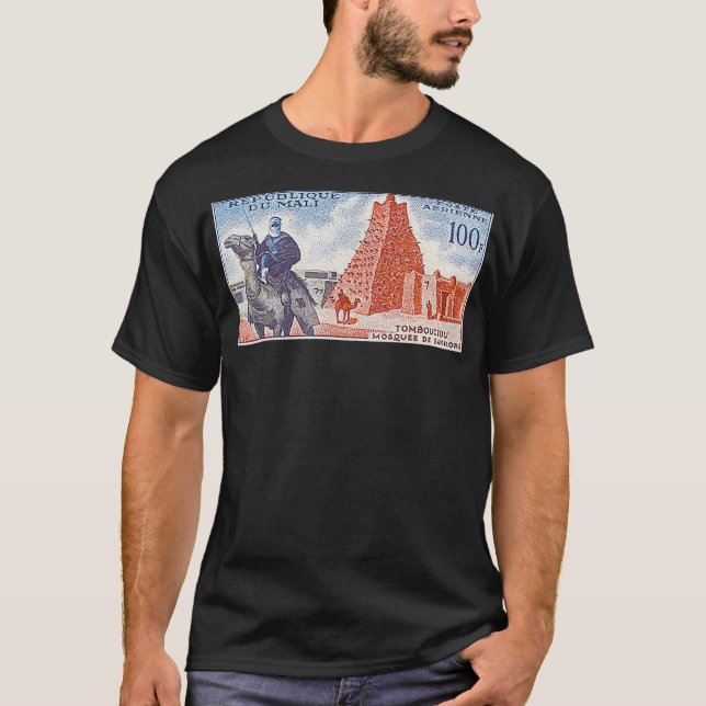 Camiseta História Africana Mansa Musa do Império Mali Mans  (Frente)