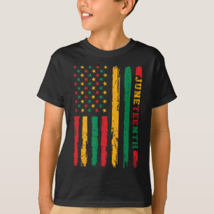 Camiseta História Afro-Americana Décima Sétima Bandeira 186