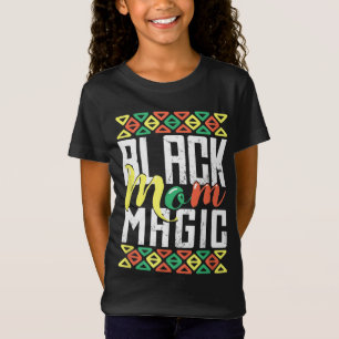 Camiseta História Afro-Americana Mês Negro Mãe Magi