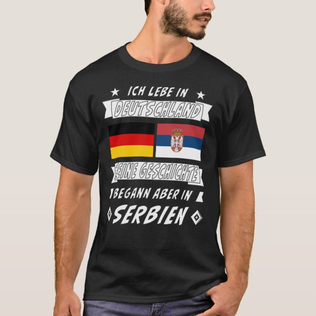 CAMISETA HISTÓRIA ALEMANHA DA SÉRVIA (Frente)