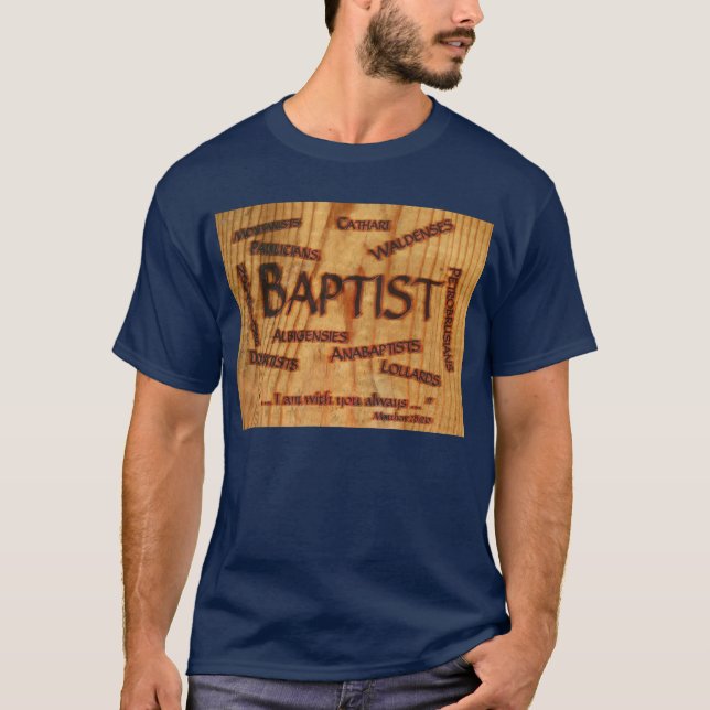 Camiseta História baptista (Frente)