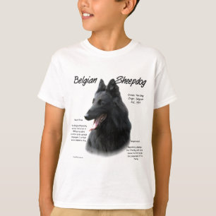 Camiseta História Belga De Cães-De-Ovelha; Tudo Sobre Cães-