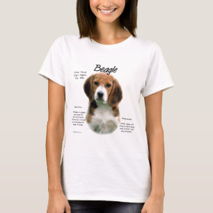 Camiseta História Da Beagle; Tudo Sobre Beagles