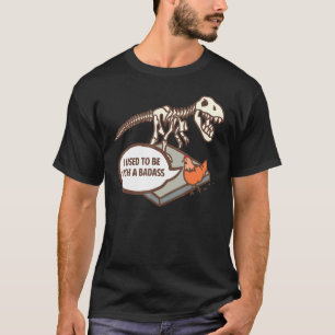 Camiseta História da Biologia da Evolução do Frango T-Rex D
