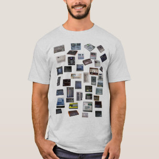 Camiseta História da máquina de cilindros