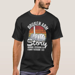 Camiseta História de Braço Quebrado Versão Normal 10 Versão