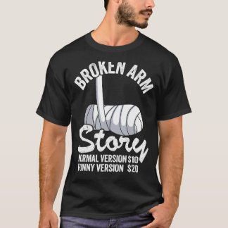 Camiseta História de Braço Quebrado Versão Normal 10 Versão