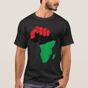 Camiseta História de Ilustração Contínua da África Negra