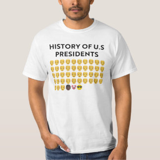 Camiseta História de nós presidentes engraçados