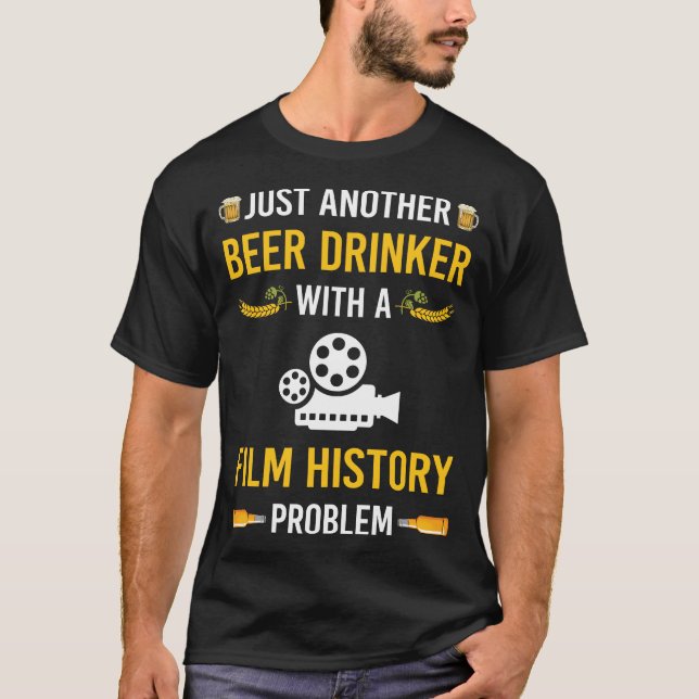 Camiseta História do Bebedor de Cerveja (Frente)