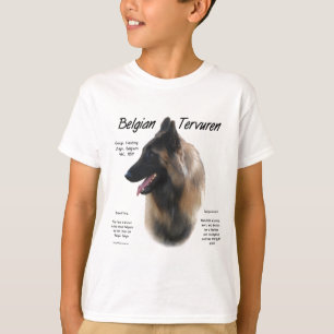 Camiseta História do Tervuren belga; tudo sobre o Tervurens