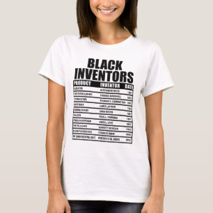 Camiseta História dos Inventores Negros Esquecidos História