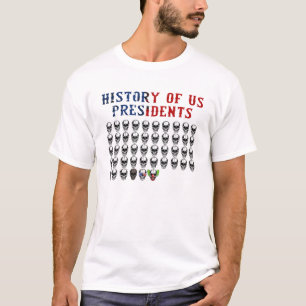 Camiseta História Dos Presidentes Dos Estados Unidos 46º 