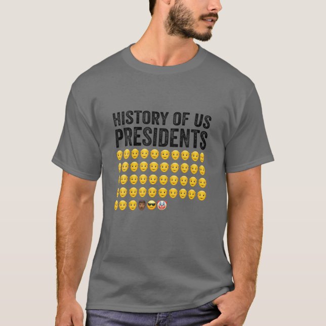 Camiseta História Dos Presidentes Dos Estados Unidos 46º Pr (Frente)