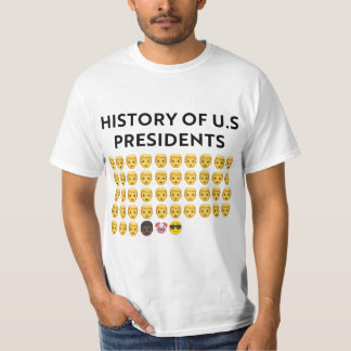 Camiseta História dos presidentes dos EUA 46º presidente le