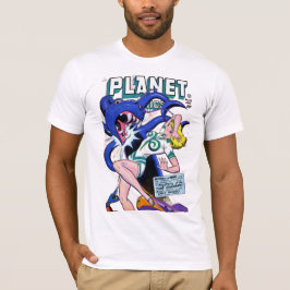 Camiseta História em quadrinhos #52 do planeta da arte do