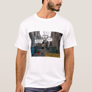 Camiseta história em quadrinhos da mulher do spandex