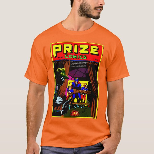 Camiseta História em quadrinhos de PRÊMIO Clássico (Frente)