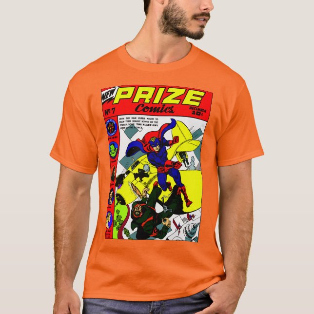 Camiseta História em quadrinhos de PRÊMIO Clássico (Frente)