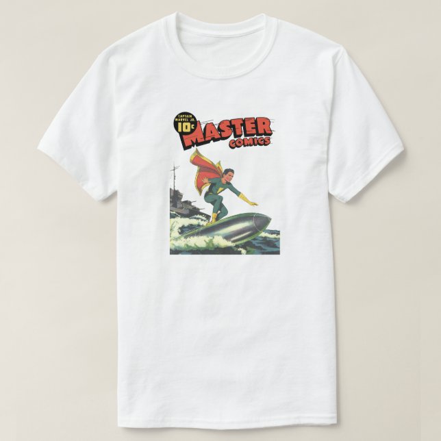 Camiseta História em quadrinhos Master #39 Art Cobrir (Frente do Design)