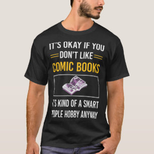 Camiseta História em quadrinhos Smart Pessoas Comic Books