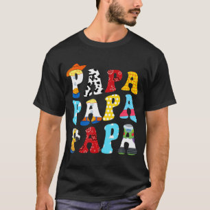 Camiseta História Engraçada Papá Toy Boy Pai Tee