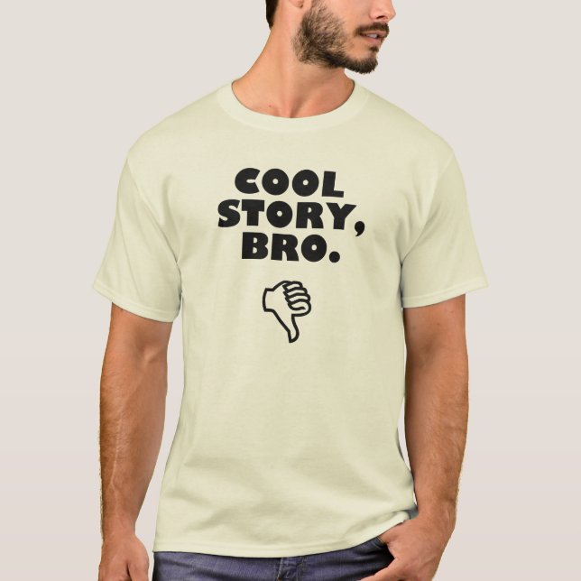 Camiseta História legal, Bro. (Frente)