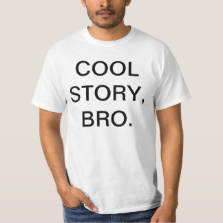 CAMISETA HISTÓRIA LEGAL, BRO.
