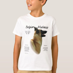 Camiseta História Malinois belga; tudo sobre Malinois