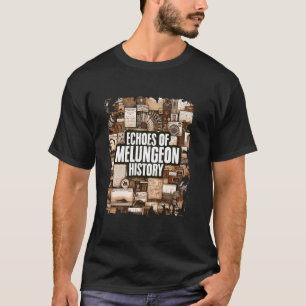 Camiseta História Melungeon Cultura Apaixonado pela Históri
