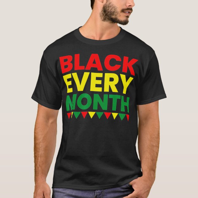 Camiseta História Negra 1619 Patrimônio Afro-Americano Afri (Frente)