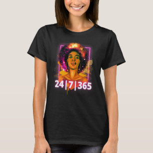 Camiseta História Negra 247365 Magia de Menina Negra