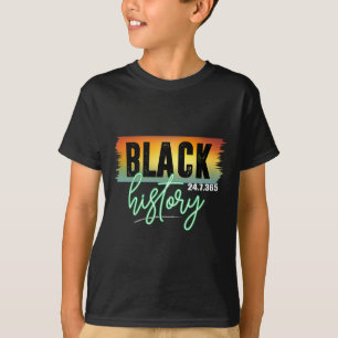 Camiseta História Negra 247365 Mês Orgulho Afro-Americano