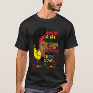 Camiseta História Negra Africana Para Mulheres Eu Sou A Rua