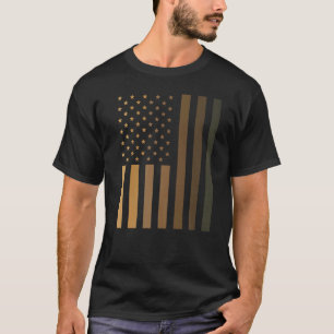 Camiseta História Negra Bandeira Melanin Man Toddler