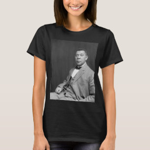Camiseta História Negra: Booker T Washington, Direitos Civi