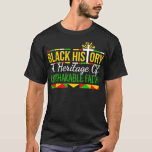 Camiseta História Negra Cristo Cristão Cruz Religiosa Quo