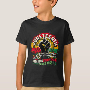 Camiseta História Negra Décima Junta Quebrando Todas As Cor