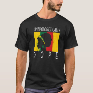 Camiseta História Negra do Patrimônio Africano Americano