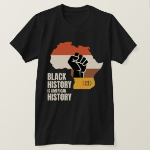 Camiseta História Negra É Cultura Patrimônio Americano
