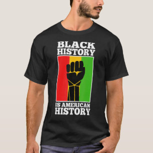 Camiseta História Negra É História Americana 3