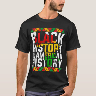 Camiseta História Negra É História Americana África Patriót