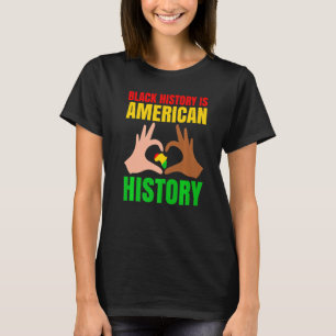 Camiseta História Negra É História Americana África Patriót