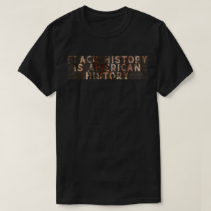 Camiseta História Negra É História Americana BHM