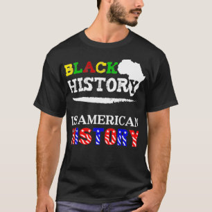 Camiseta História Negra é História Americana Roupa