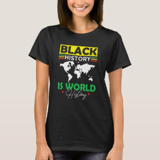 Camiseta História Negra É História Mundial África
