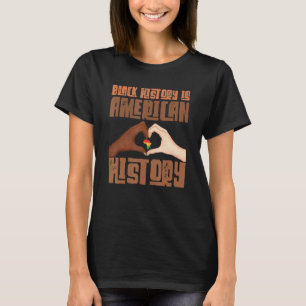 Camiseta História Negra É Orgulho Africano da História Amer