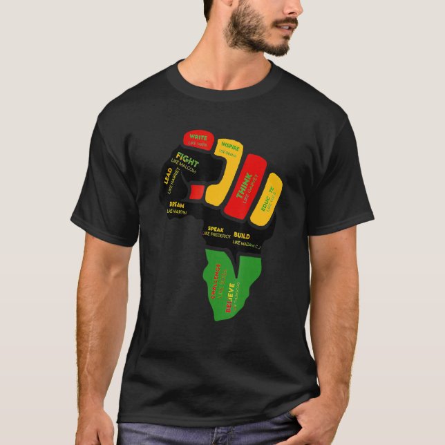 Camiseta História Negra Em Primeira Mão O Orgulho Do Mês So (Frente)