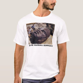 Camiseta HISTÓRIA NEGRA GLOBAL:Camisa-T OLMECS